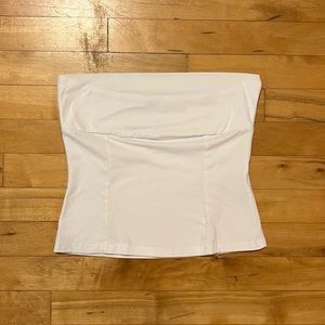 Simplecoolgirl white bandeau top